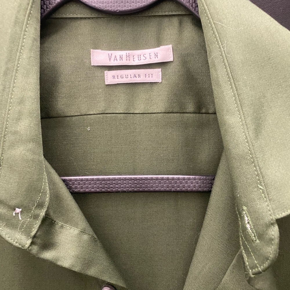 Van Heusen Olive Green Shirt